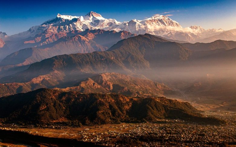 Phajoding Mountains in Bhutann