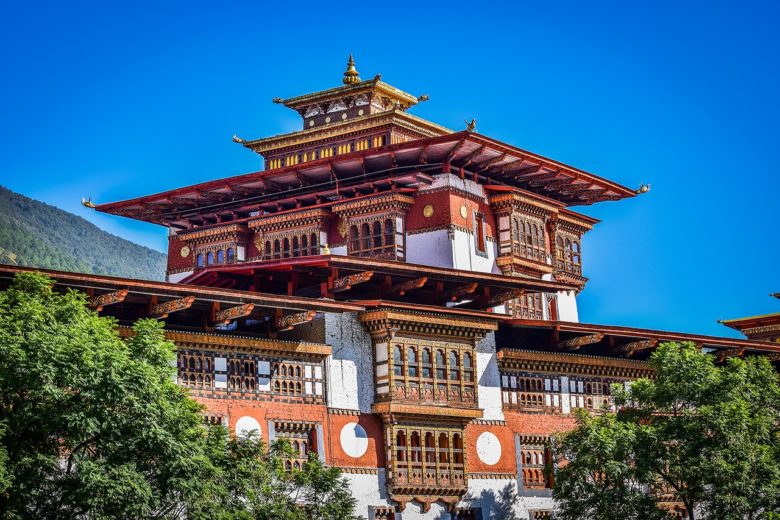 Punakha in Bhutan