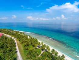 Fulhadhoo island in Maldives