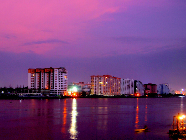 Marine Drive in Kochi